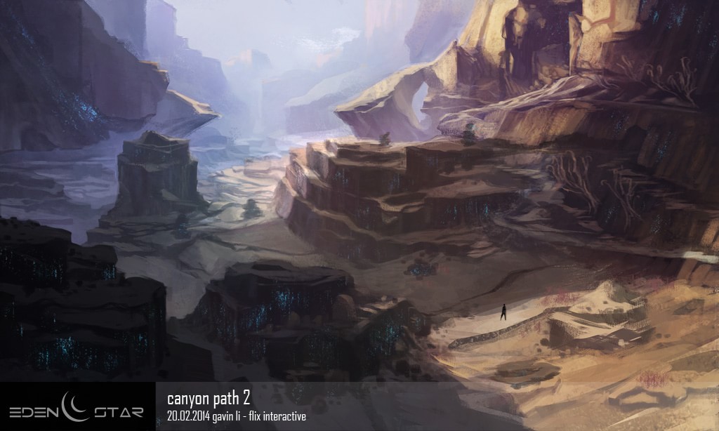 eden star canyon path concept